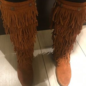 Boho Chic Moccasin boots!